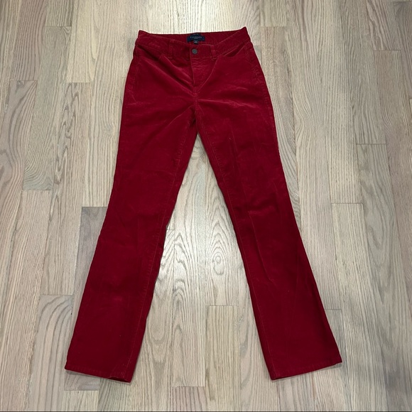 red corduroy talbots pants - Picture 1 of 3
